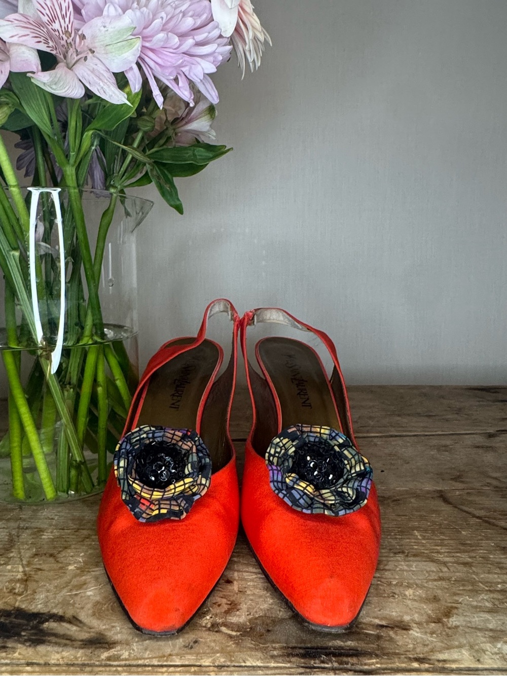 Vintage Yves Saint Laurent Slingbacks size 10.5